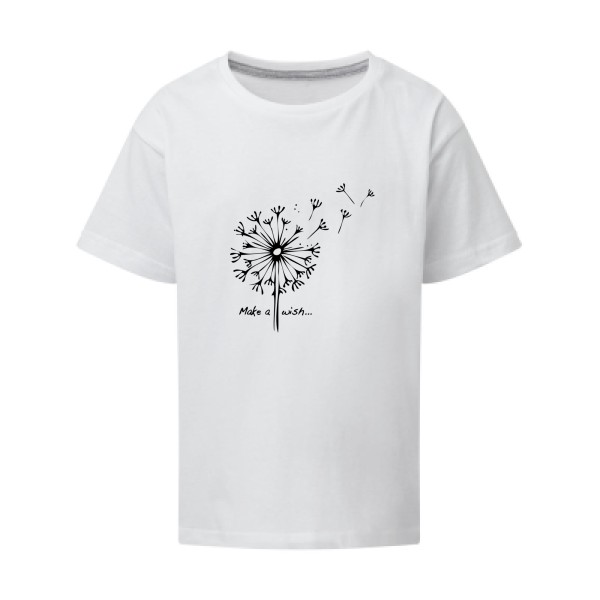 Make a wish-t shirt original - modèle SG - Kids -