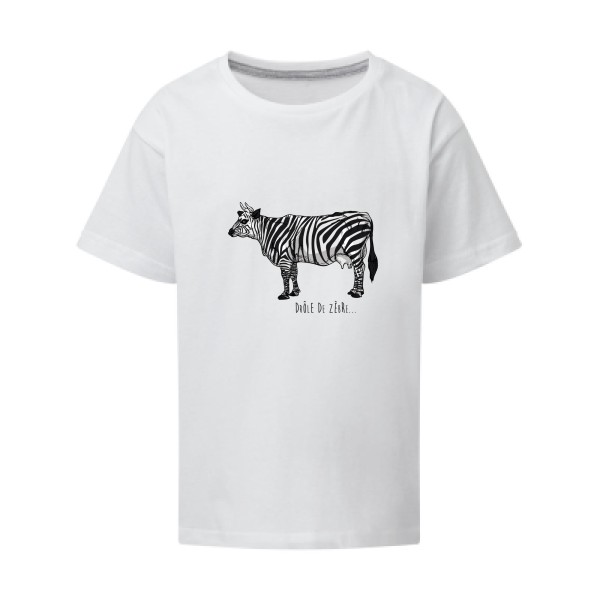 drole de zebre- Tee shirts originaux Enfant - modèle SG - Kids -