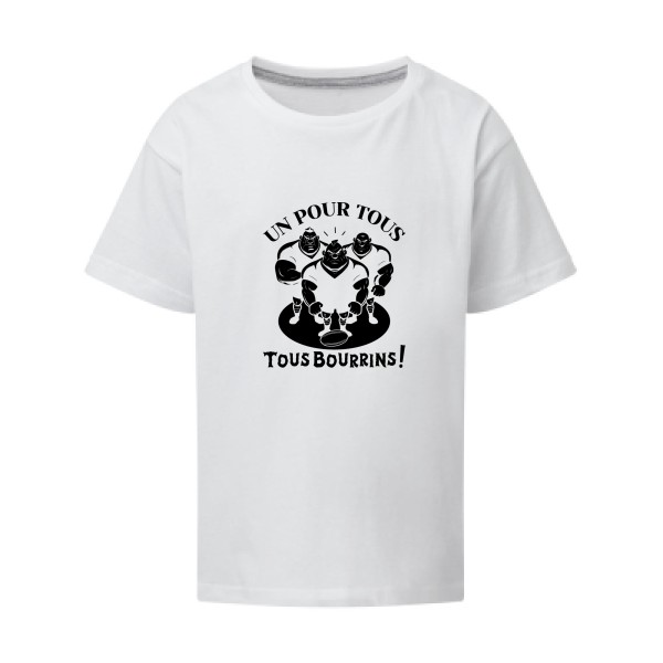T-shirt enfant - SG - Kids - Un pour tous, Tous bourrins !