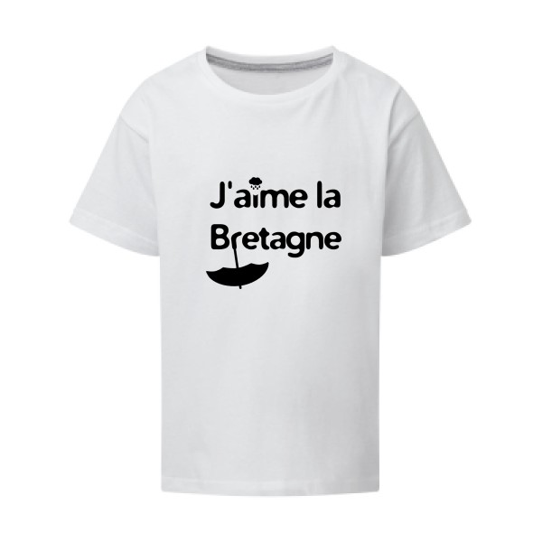 T-shirt enfant - SG - Kids - J'aime la Bretagne