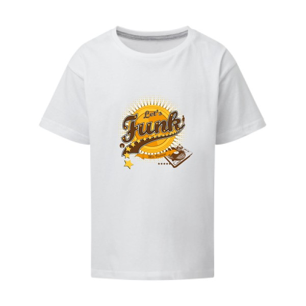 Let's funk - T-shirt enfant vintage  - modèle SG - Kids -thème rétro et funky -
