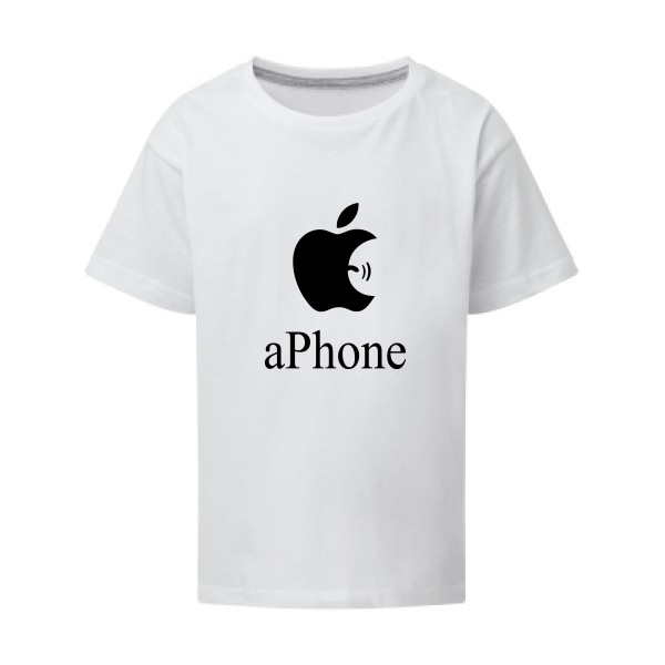aPhone T shirt geek-SG - Kids