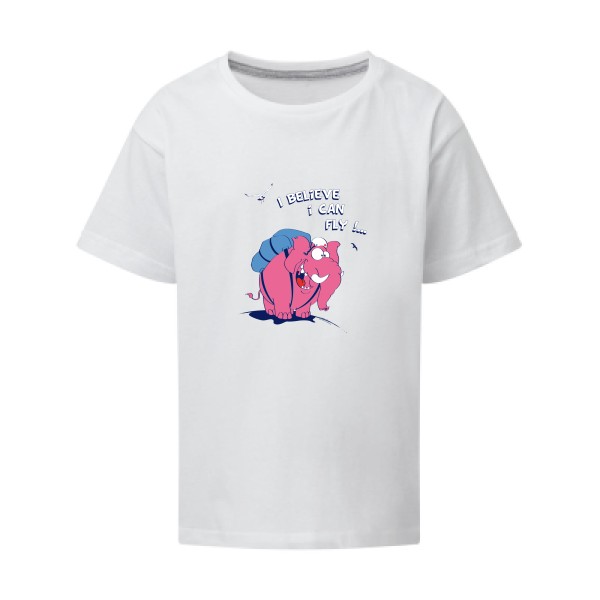 Just believe you can fly  - T-shirt enfant elephant -SG - Kids