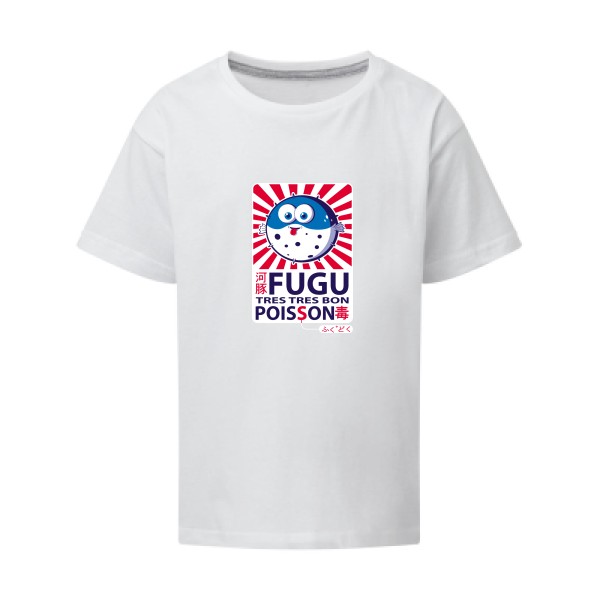 Fugu - T-shirt enfant trés marrant Enfant - modèle SG - Kids -thème burlesque -