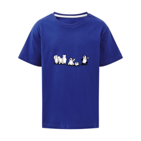 T-shirt enfant original Enfant  - I just wanna be a panda - 