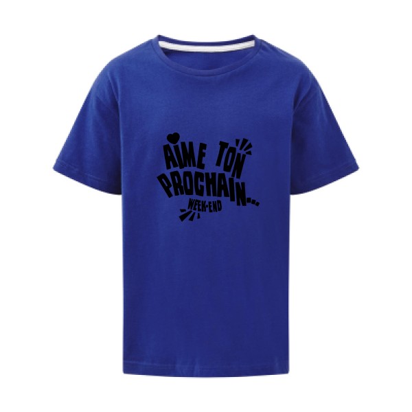 T-shirt enfant original Enfant  - Aime ton prochain ! - 