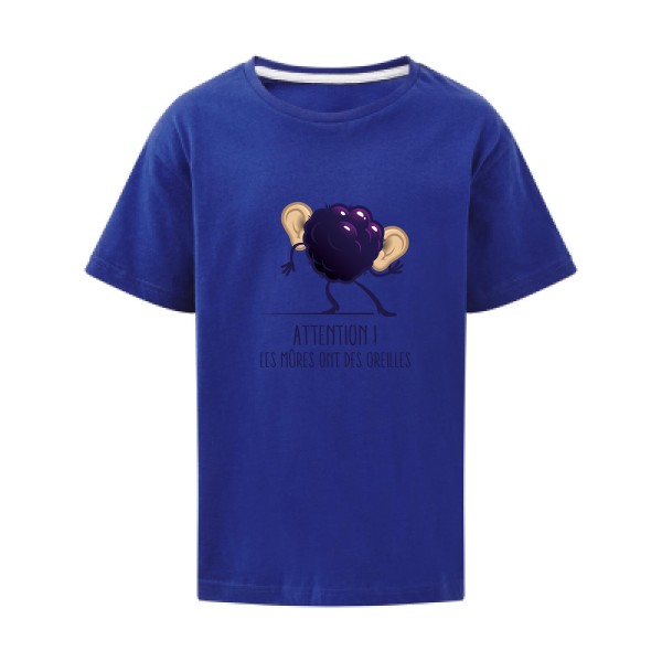 T-shirt enfant rigolo-Mûres -SG - Kids