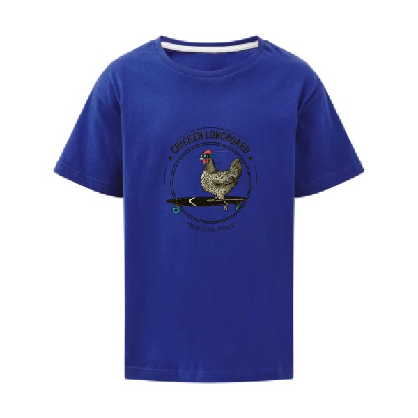 Chicken Longboard -Tee shirt poule -SG - Kids