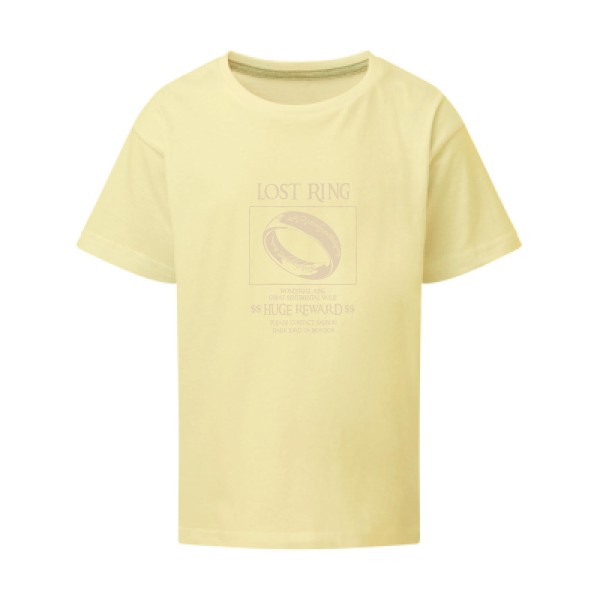Lost Ring - T-shirt enfant  parodie - modèle SG - Kids -thème parodie et cinema -
