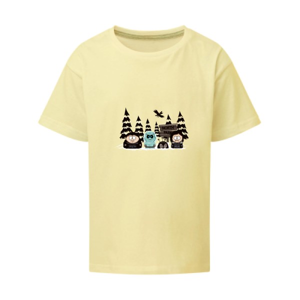 North Park - T-shirt enfant montagne Enfant - modèle SG - Kids -thème humour  montagne-