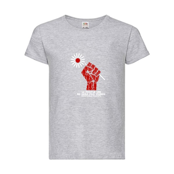T shirt peace and love - Enfant  -