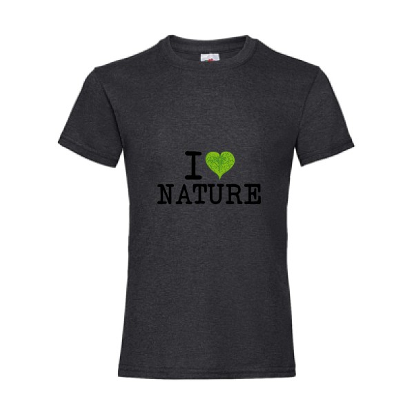 T-shirt enfant Enfant original sur le thème de l'écologie - Naturophile - 