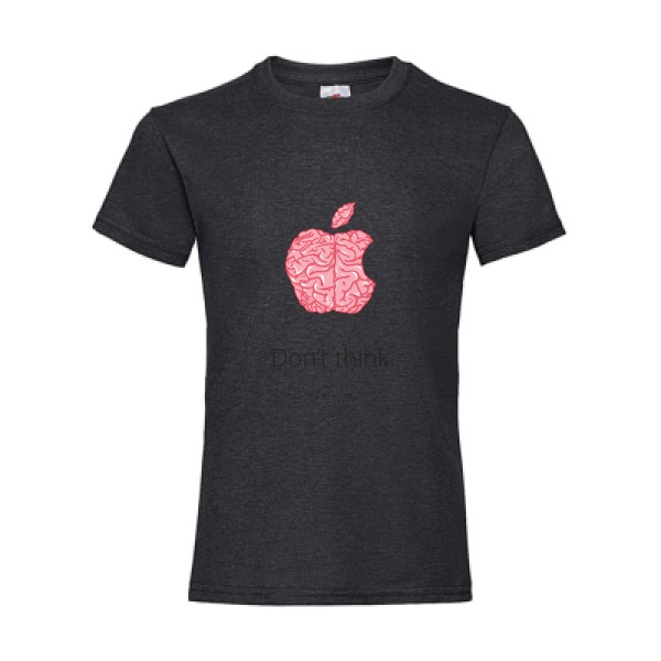 Lobotomie - T-shirt enfant parodie marque Enfant  -Fruit of the loom - Girls Value Weight T - Thème original et parodie -