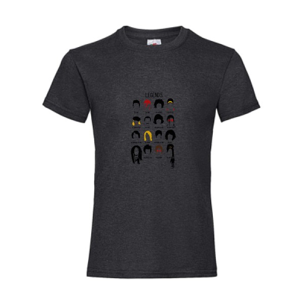 Legends-T-shirt enfant humoristique - Fruit of the loom - Girls Value Weight T- Thème vêtement original -