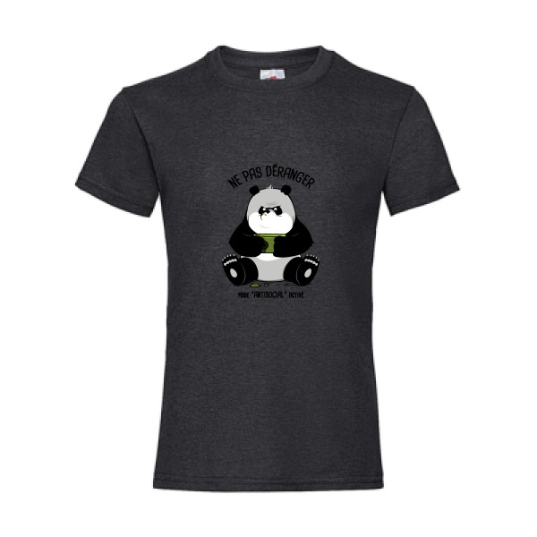 Ne pas déranger-T shirt animaux rigolo - Fruit of the loom - Girls Value Weight T -
