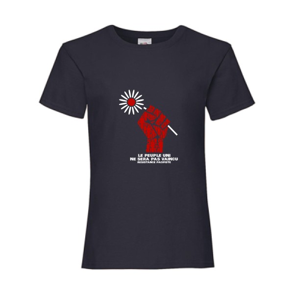 T shirt peace and love - Enfant  -