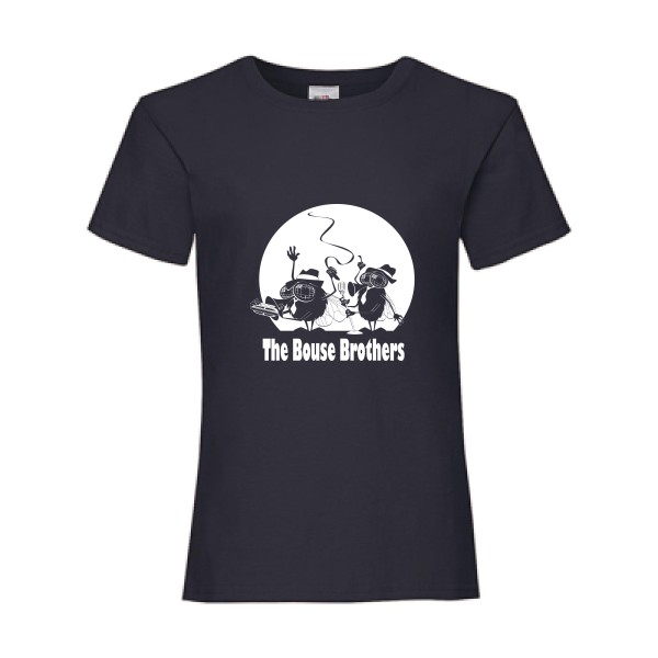 The Bouse Brothers - Tee shirt humour-Fruit of the loom - Girls Value Weight T