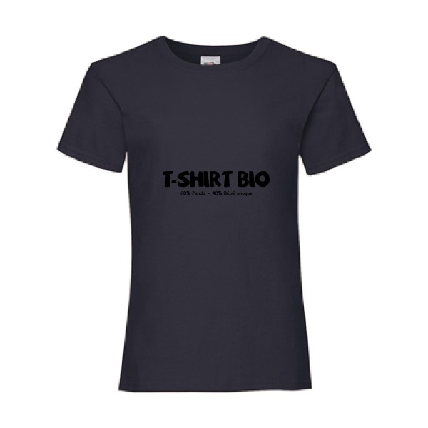 T-Shirt BIO-tee shirt humoristique-Fruit of the loom - Girls Value Weight T