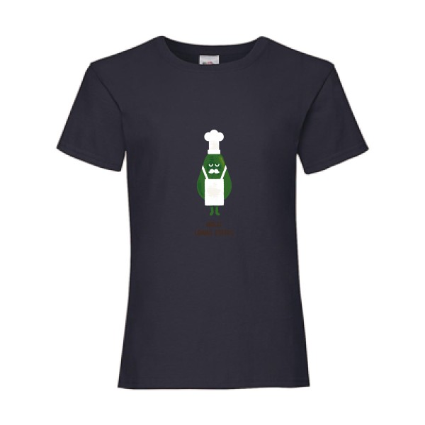T-shirt enfant - Fruit of the loom - Girls Value Weight T - avocat commis d'office