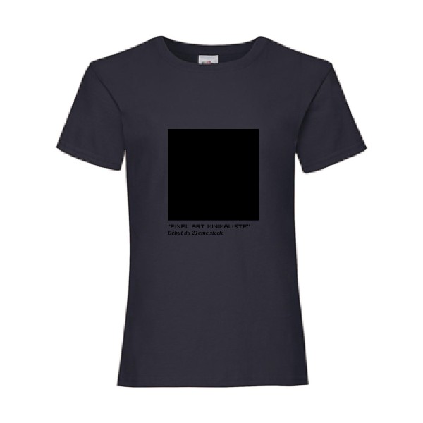 T-shirt enfant Enfant original - Pixel art minimaliste -
