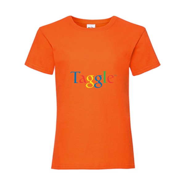 Taggle - tee shirt marrant - Fruit of the loom - Girls Value Weight T