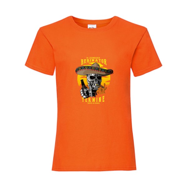 bibinator - T shirt apero - Fruit of the loom - Girls Value Weight T