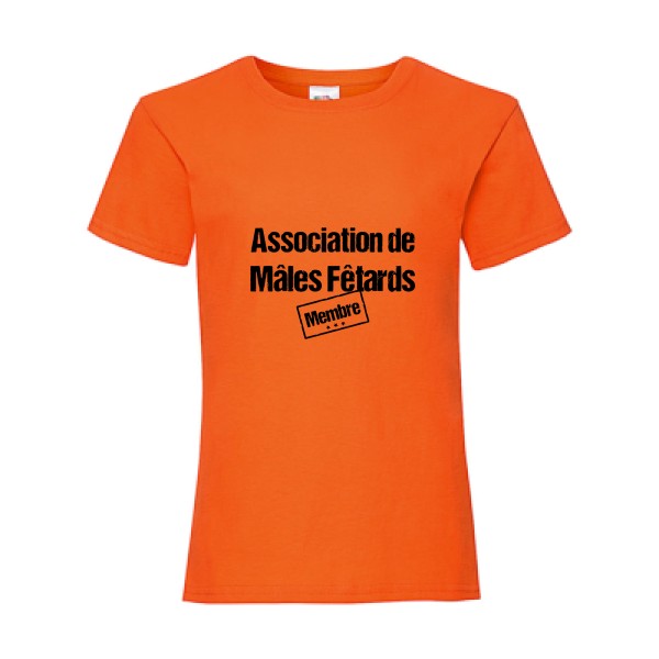 T-shirt enfant Enfant original - Association de Mâles Fêtards -