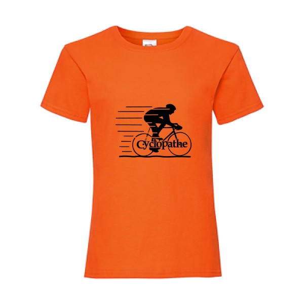 T shirt velo humour - «cyclopathe» -