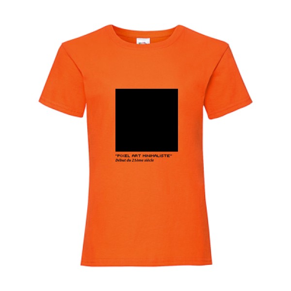 T-shirt enfant Enfant original - Pixel art minimaliste -