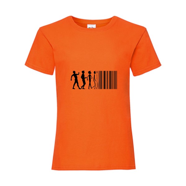 Tee shirt Geek - «code barre» - 