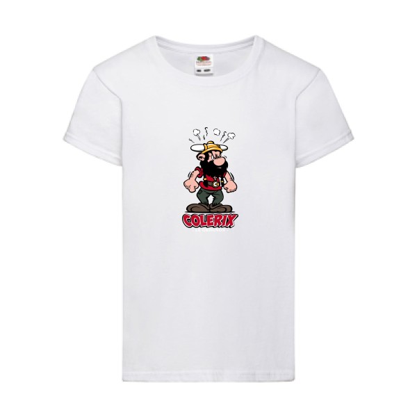 Colerix - Tee shirt anime - Fruit of the loom - Girls Value Weight T