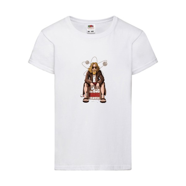 The big bang Lebowski- t shirt cool -Fruit of the loom - Girls Value Weight T
