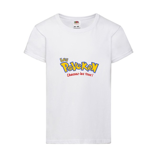 Povekon - Tee shirt pokemon humour -