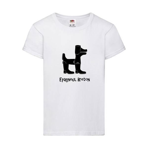 T-shirt enfant Enfant original - Epagneul breton - 