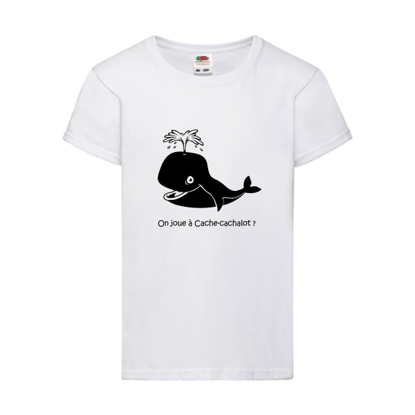 T-shirt enfant Enfant original - Cache-cachalot - 