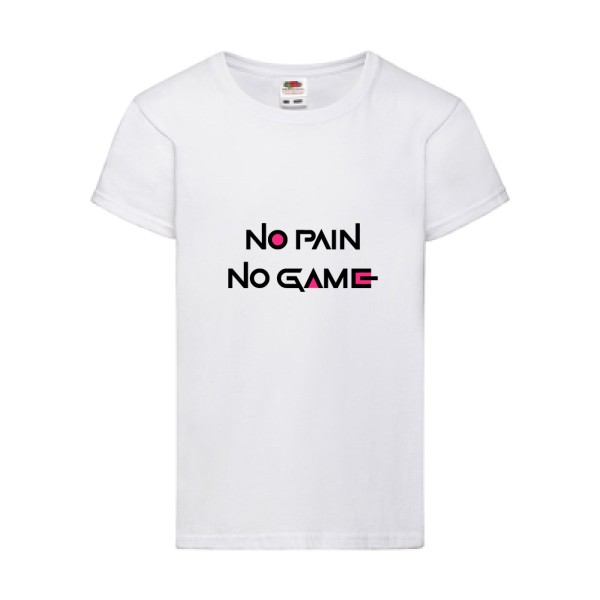 T-shirt enfant original Enfant  - NO PAIN NO GAME ! - 