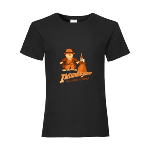 Indiana - T-shirt enfant Enfant alcool - Fruit of the loom - Girls Value Weight T - thème alcool et parodie-
