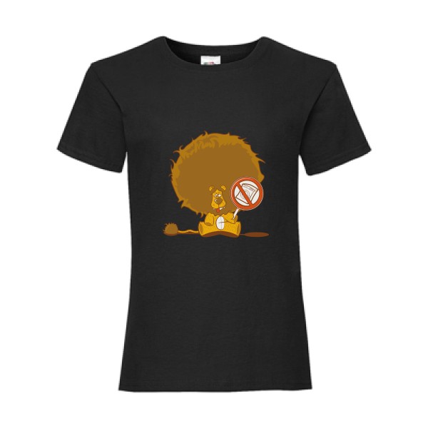 T shirt original Enfant -manifestation d'un lion -