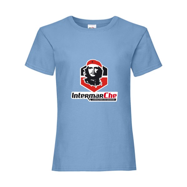 IntermarCHE- T shirt parodie - Fruit of the loom - Girls Value Weight T
