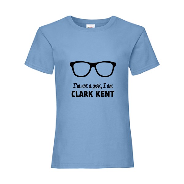 I am Clark Kent -T-shirt enfant superman pour un look vintage