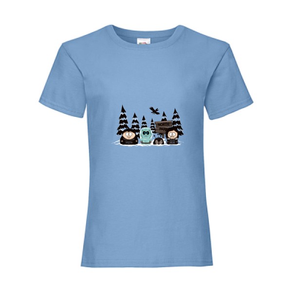 North Park- Tee shirt humoristique-Fruit of the loom - Girls Value Weight T