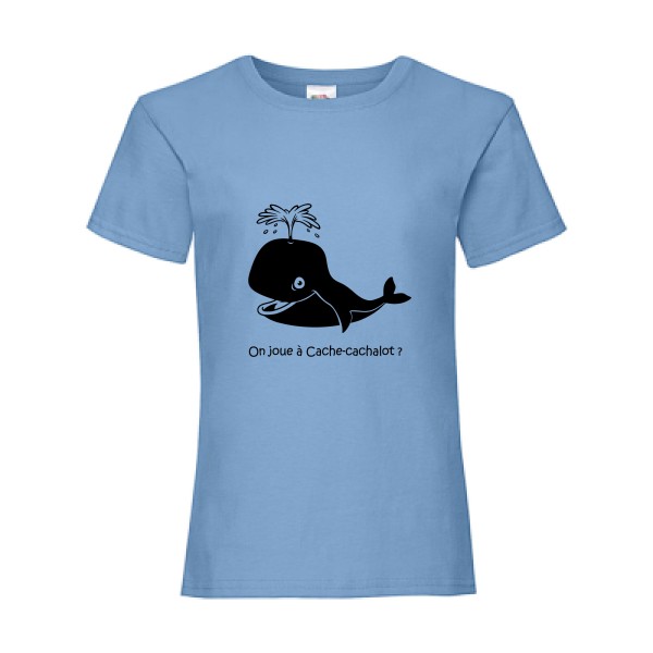 T-shirt enfant Enfant original - Cache-cachalot - 