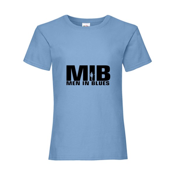 T shirt musique - Men in blues - 