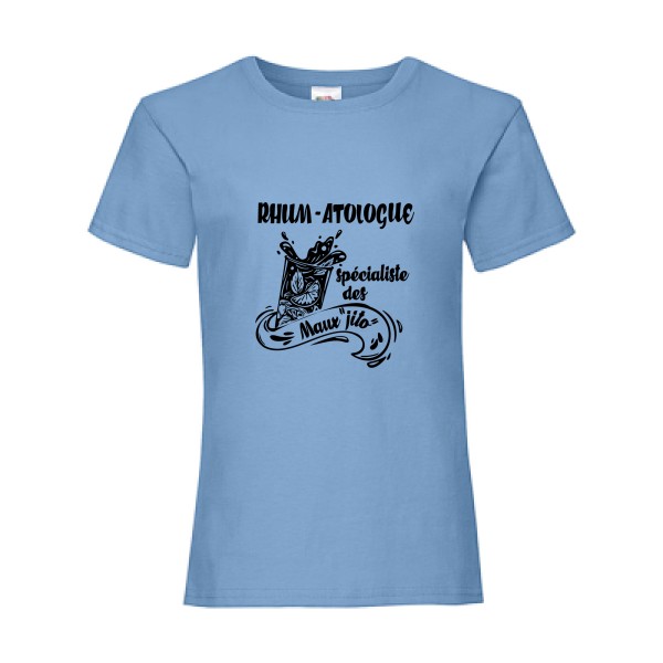 T-shirt alcool Enfant - Rhum-atologue -