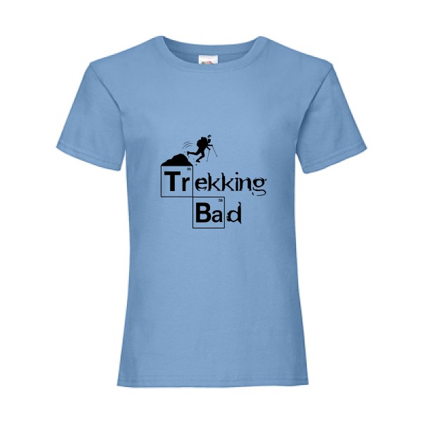 T shirt Enfant original Trekking bad