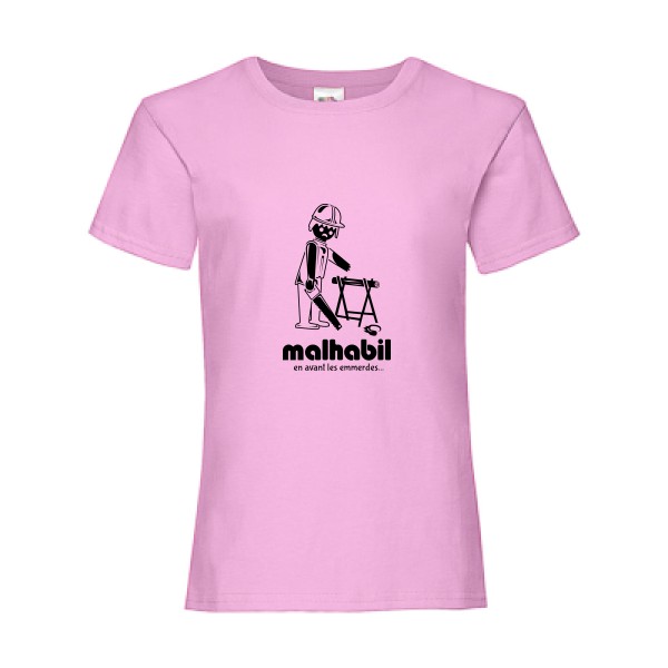 T shirt homme humour - «Malhabil...» -