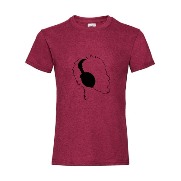 Mr. Jack le tee shirt original et geek -Fruit of the loom - Girls Value Weight T