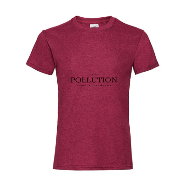 T-shirt enfant original Enfant  - Parfum POLLUTION - 