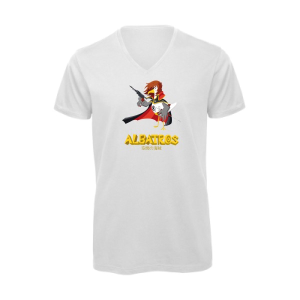Albatros corsaire de l'espace-t shirt albator-B&C - Inspire V/men