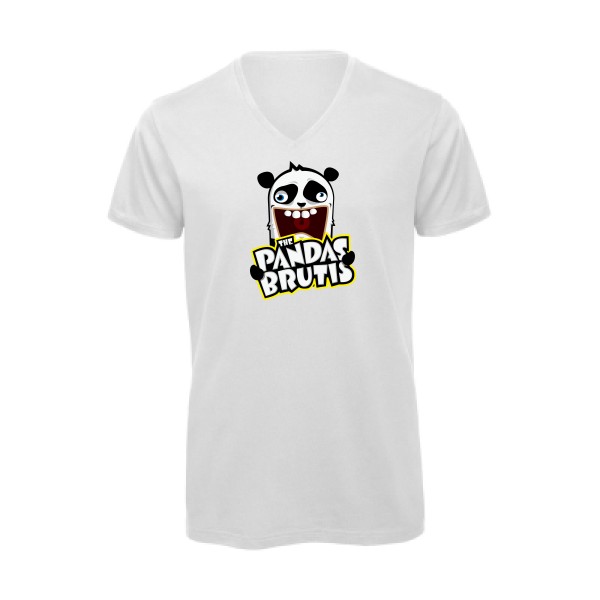 The Magical Mystery Pandas Brutis - t shirt idiot -B&C - Inspire V/men
